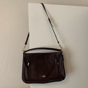 NWOT Coach Maroon Cross-body Bag